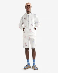 Original Floral Sweatshort 10.5 Inch