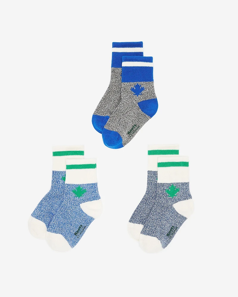 Kids Cabin Maple Sock 3 Pack