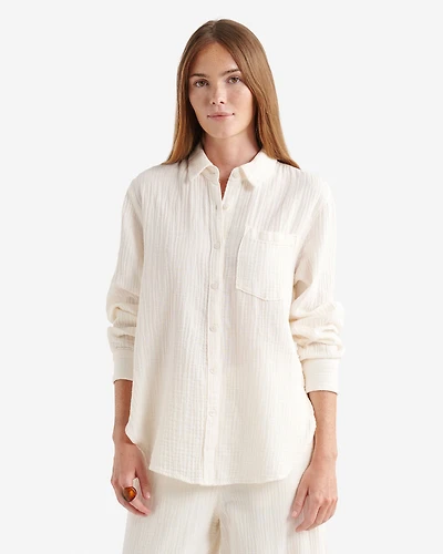 Chemise en gaze de coton Isla