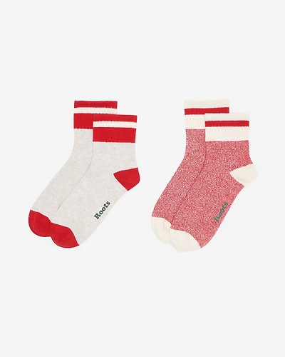 Adult Classic Cabin Ankle Sock 2 Pack