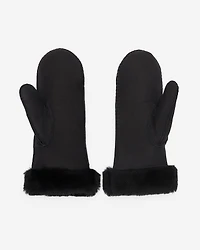 Womens Shearling Mitten