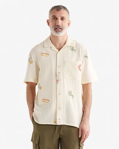 Isla Print Camp Shirt