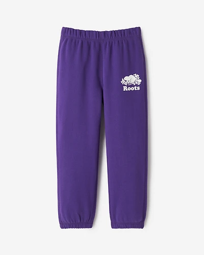 Pantalon original en molleton de coton bio Roots pour tout-petits