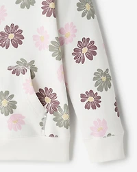 Chandail à capuchon motif floral Roots Academy pour enfants
