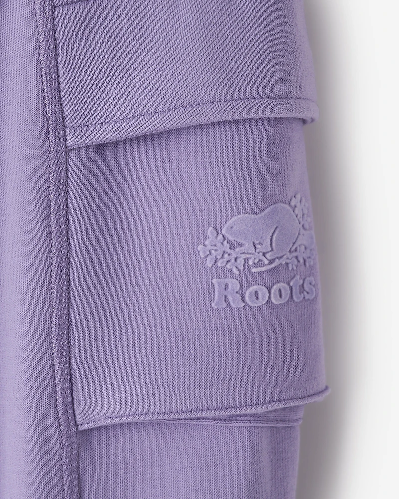 Pantalon en molleton douillet à poches cargo Cooper pour tout-petits
