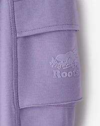 Pantalon en molleton douillet à poches cargo Cooper pour tout-petits