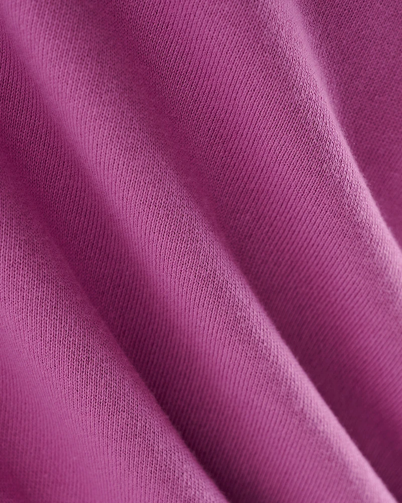 Chandail à demi-glissière en coton bio Cooper