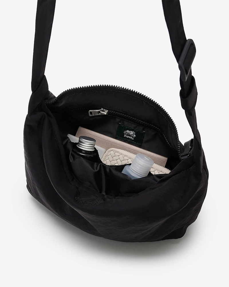 Nylon Medium Crescent Bag