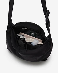 Nylon Medium Crescent Bag