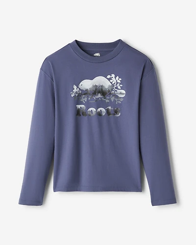 Kids Organic Cooper Watercolour T-Shirt