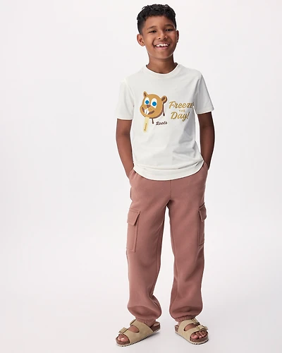 Pantalon cargo décontracté en molleton Nuage pour enfants