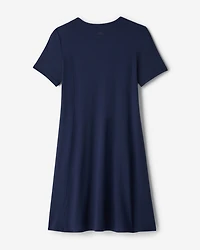 Robe mini en tricot à manches courtes Renew