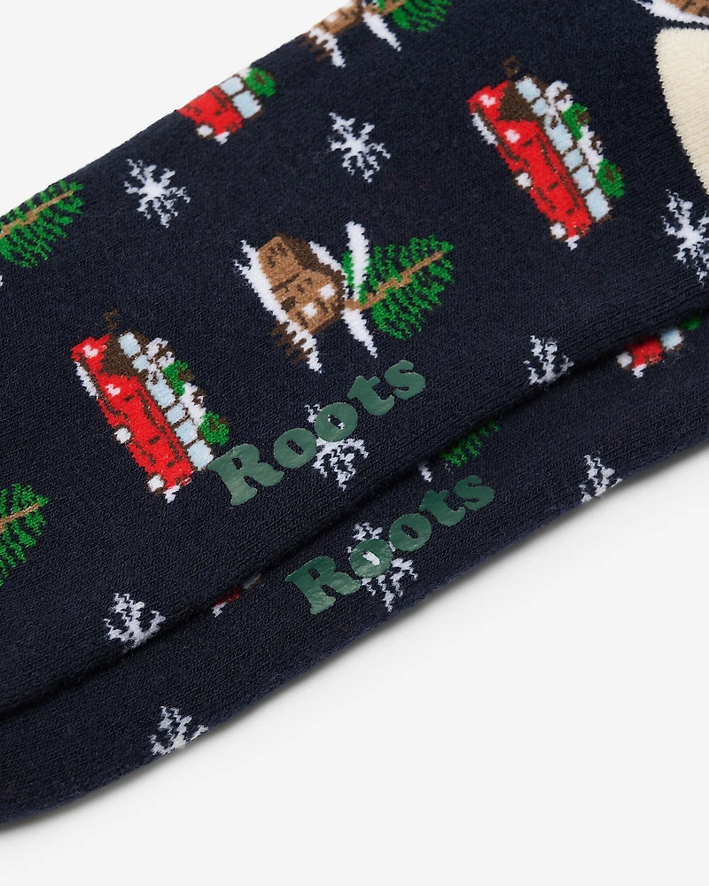 Adult Holiday Crew Sock