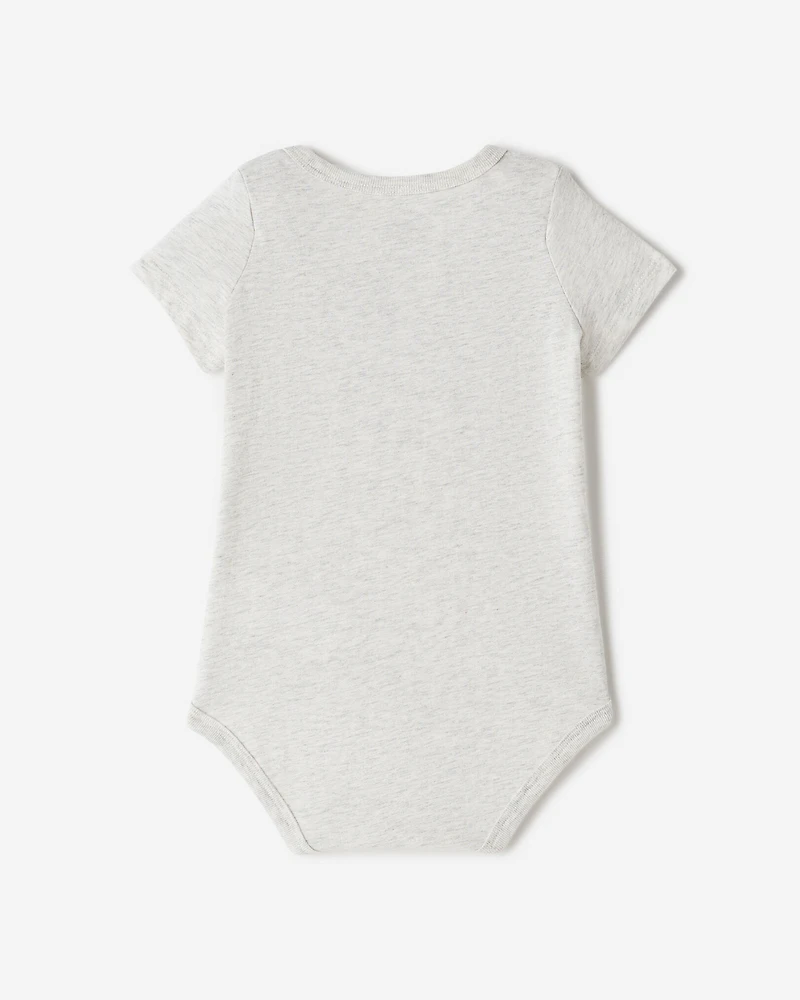 Baby Organic Cooper Beaver Bodysuit
