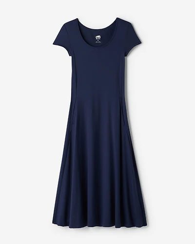 Robe midi à manches courtes Renew