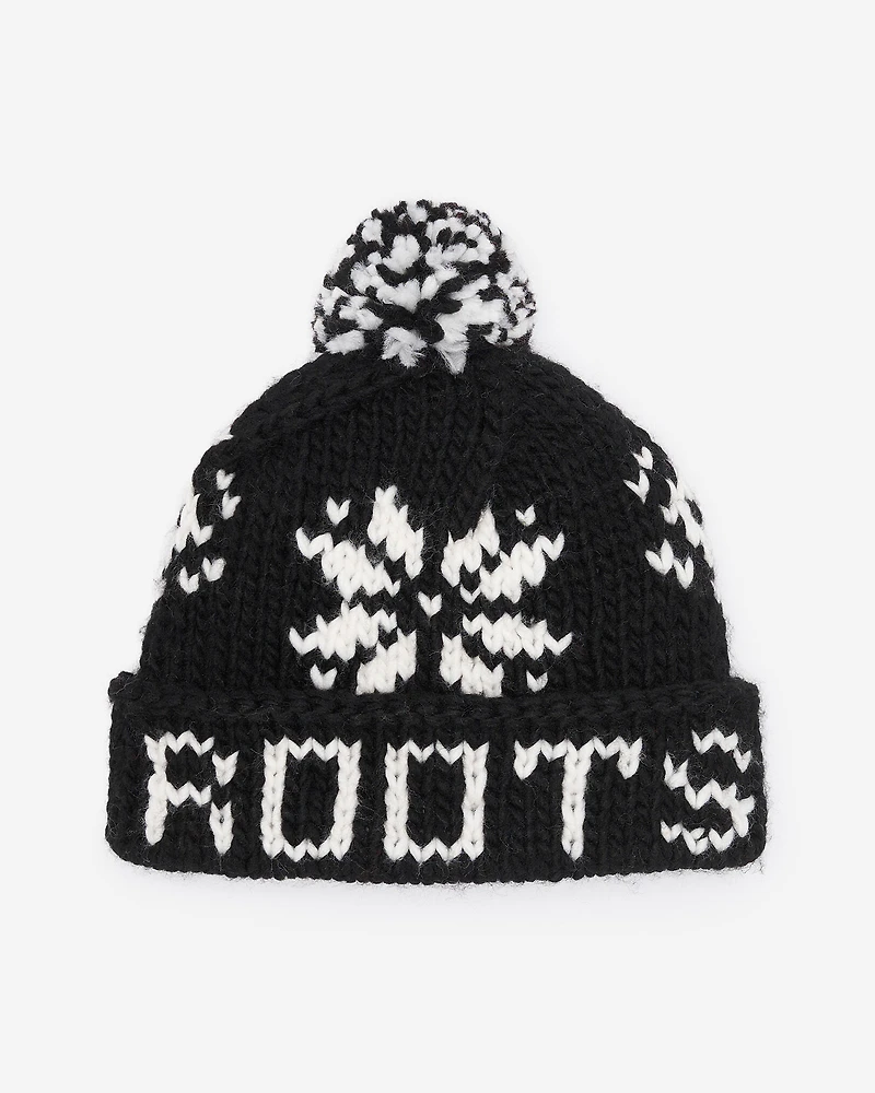Tuque tricotée à la main Olivia