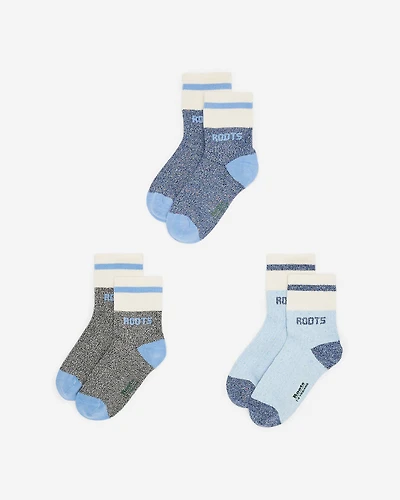 3 paires de socquettes Cabane pour enfants