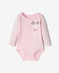 Baby Pocket Animal Bodysuit