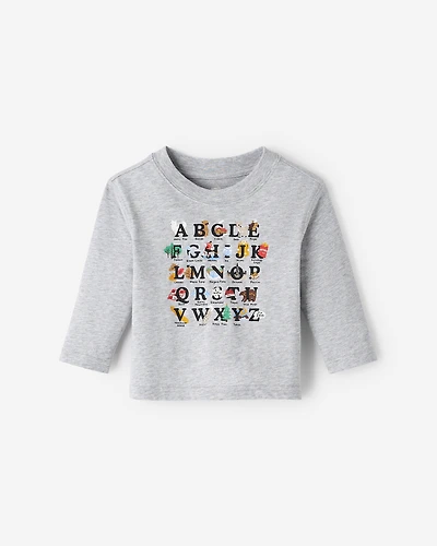 T-shirt ABC du Canada pour bébés