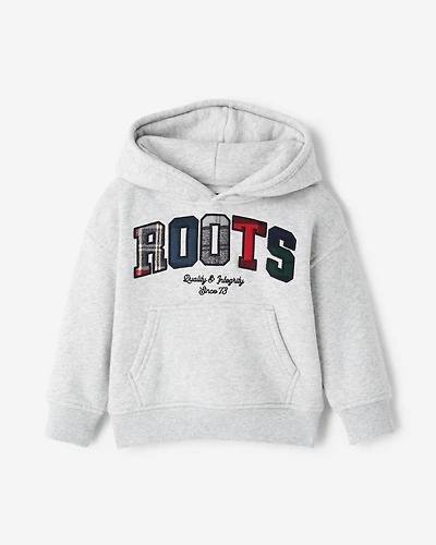 Toddler Plaid Applique Hoodie