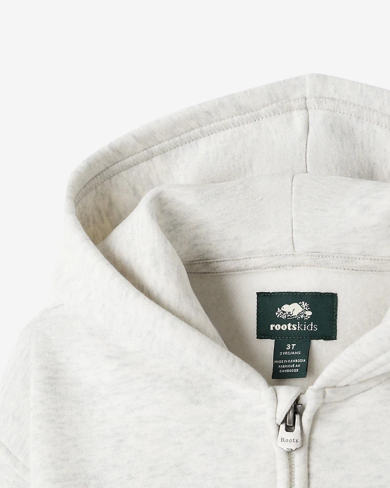 Chandail à capuchon et glissière Racines nordiques pour tout-petits