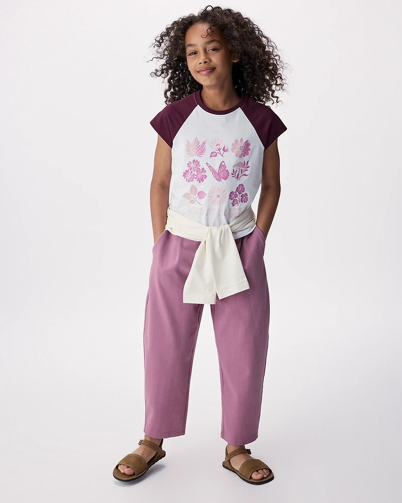 Girls Olivia Floral T-Shirt