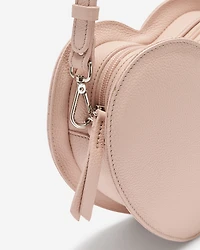 Sac à bandoulière en forme de cœur en cuir Cervino