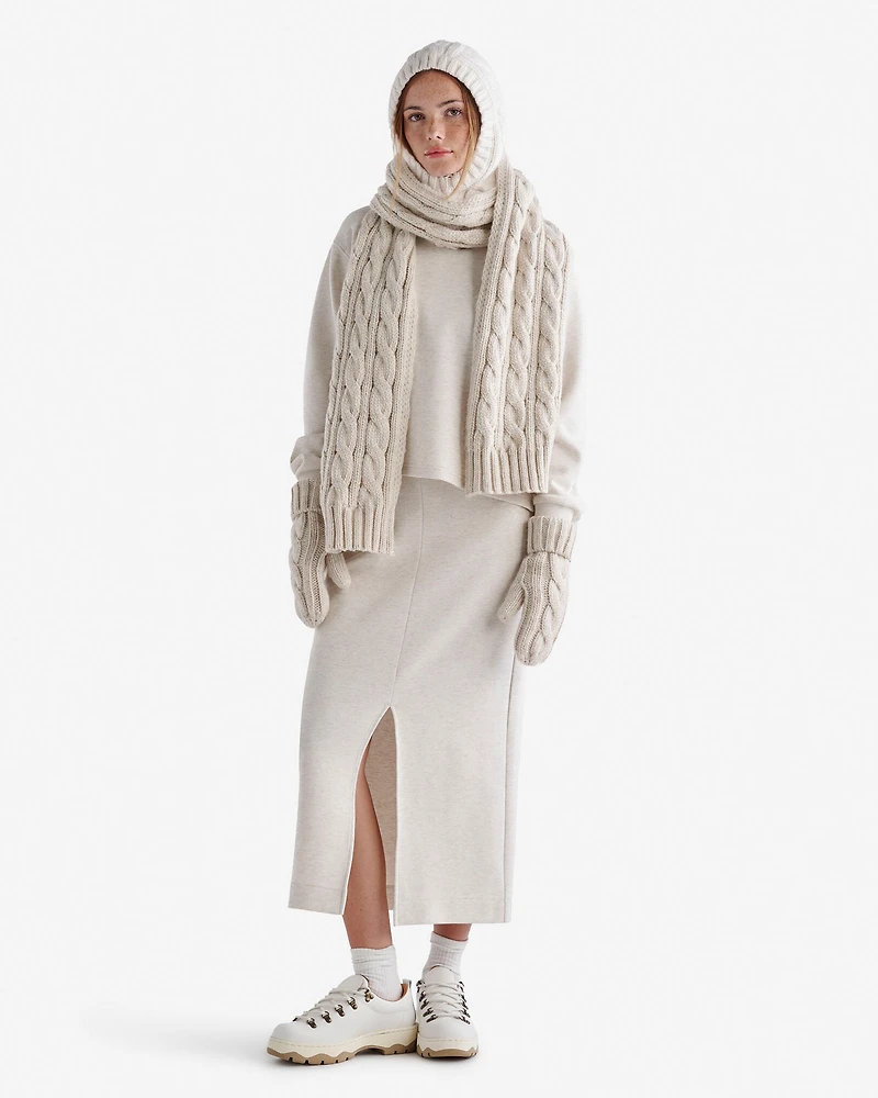 charpe à torsades Olivia