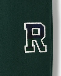 Toddler Plaid Applique Sweatpant