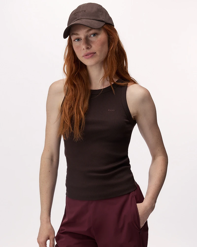 Camisole côtelée ajustée Roam