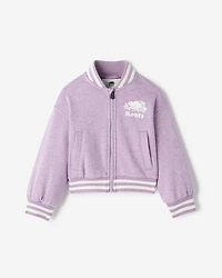 Blouson universitaire scintillant Cooper pour toutes-petites