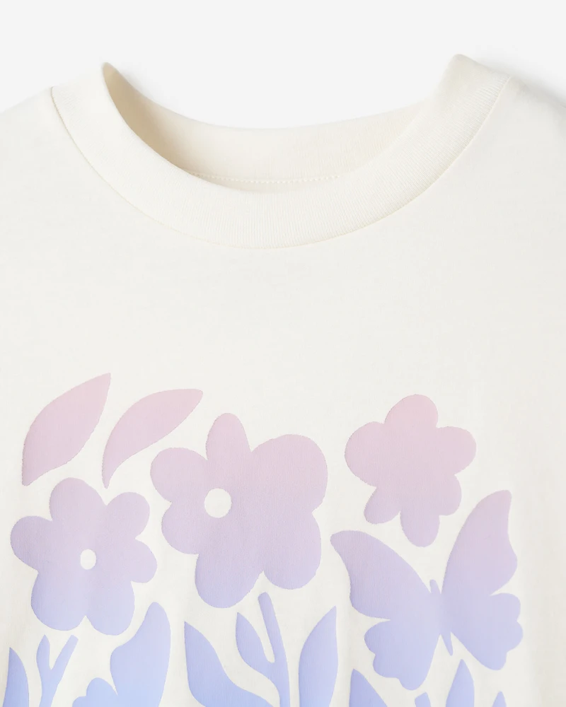 Girls Active Boxy T-Shirt