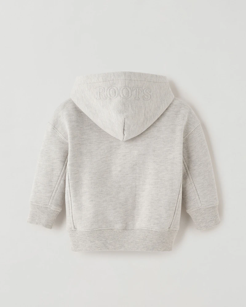 Chandail à capuchon et glissière Un pour bébé