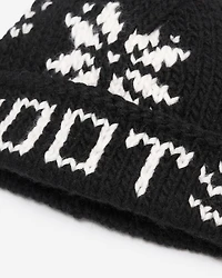 Tuque tricotée à la main Olivia