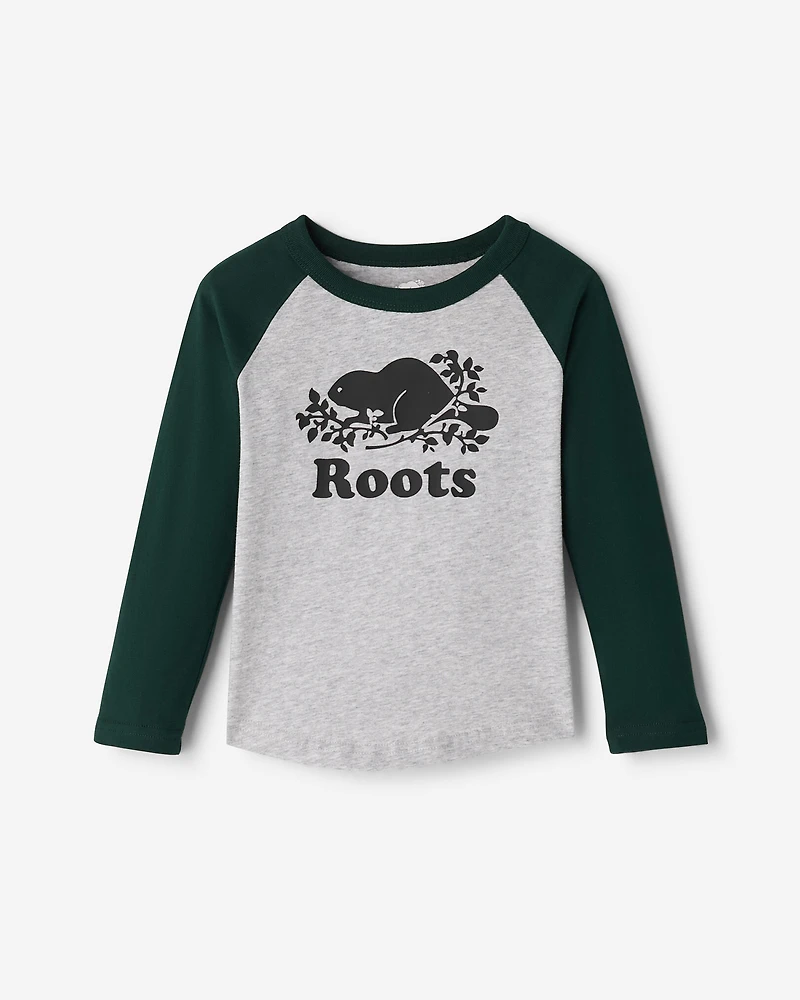 Toddler Organic Cooper Baseball T-Shirt