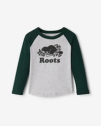 Toddler Organic Cooper Baseball T-Shirt