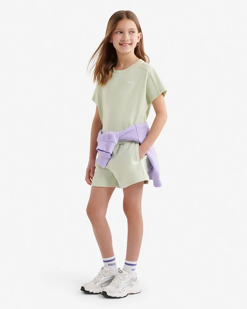 Girls Summer Cloud Boxy T-Shirt