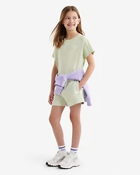 Girls Summer Cloud Boxy T-Shirt
