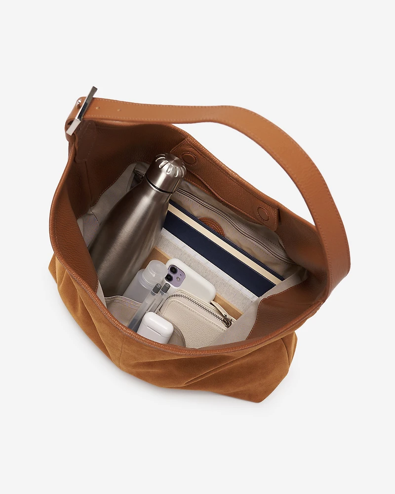 Sac à bandoulière Jacq en suède