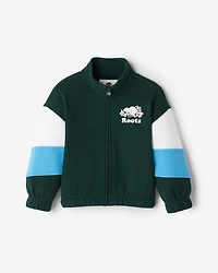 Blouson aux couleurs contrastantes en coton bio Cooper pour tout-petits