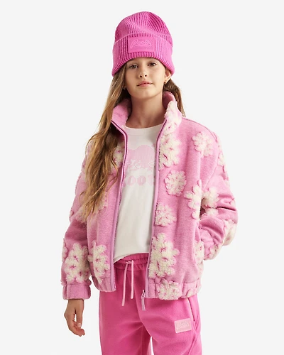 Blouson en molleton style mouton Creekside pour enfants