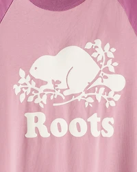 T-shirt style baseball Cooper en coton bio pour enfants