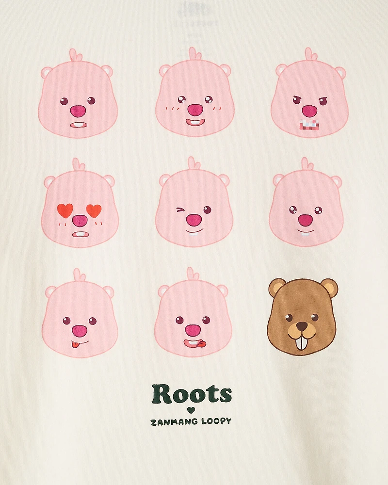 T-shirt Roots X Loopy pour enfant