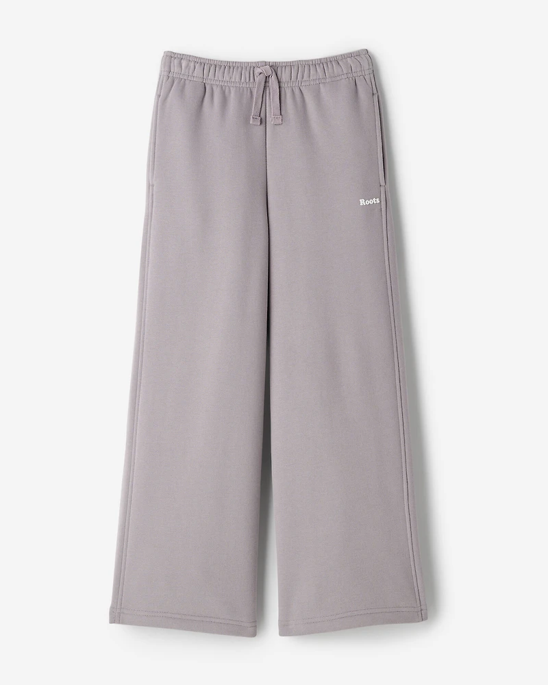 Pantalon ample à jambe droite en molleton Nuage pour enfants