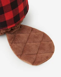 Park Plaid Beaver Stuffie