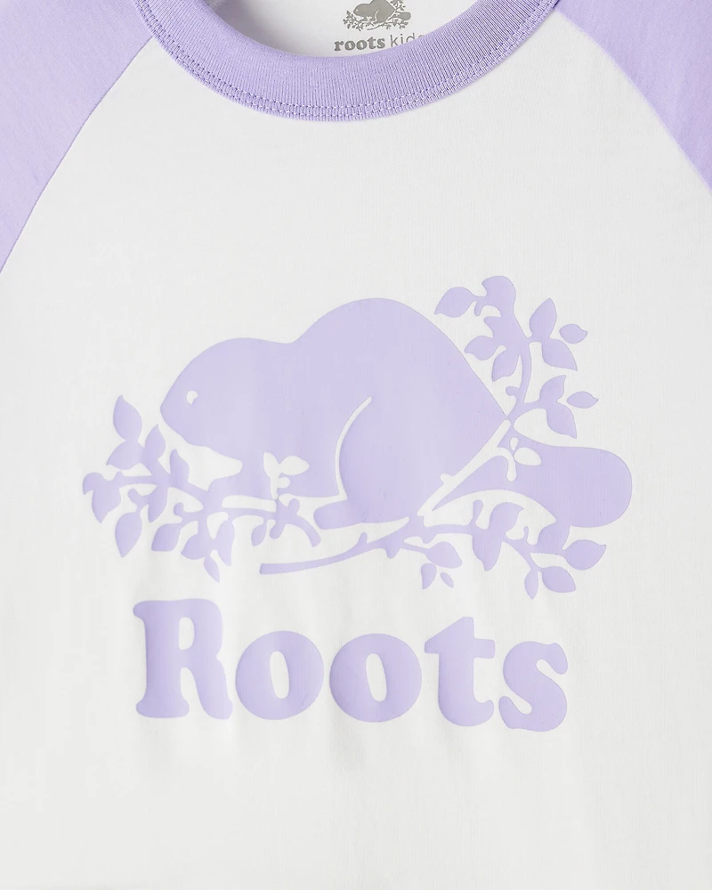 T-shirt style baseball à manches courtes Cooper pour enfants