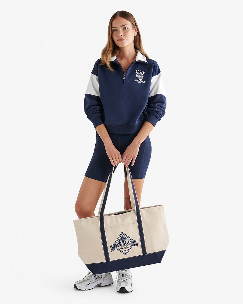 Beaver Canoe Large Pocket Tote