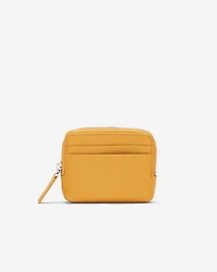 Pochette à glissière pour cartes en cuir Cervino