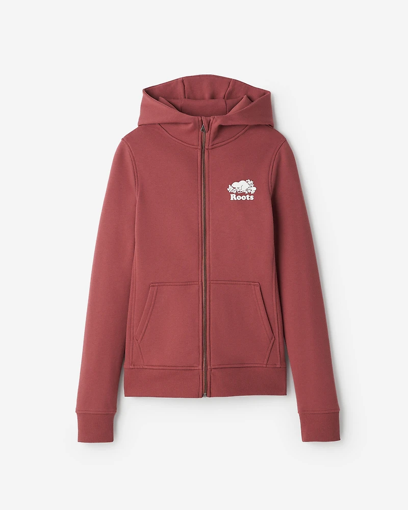 Organic Cooper Slim Full Zip Hoodie