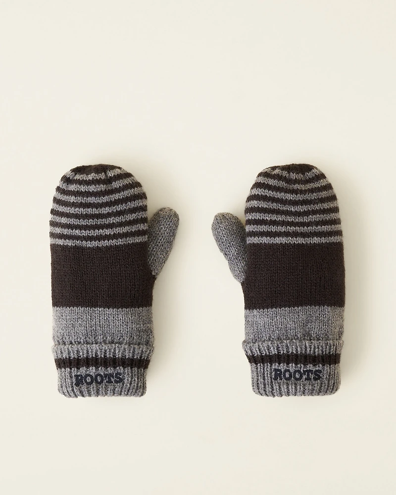 Mitaines à rayure Cabane pour tout-petits et bébés